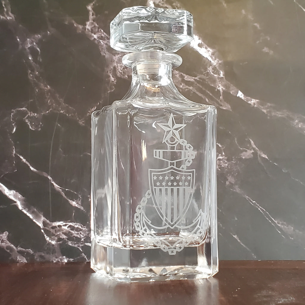 CLEARANCE USCG SCPO Decanter - 2nd quality