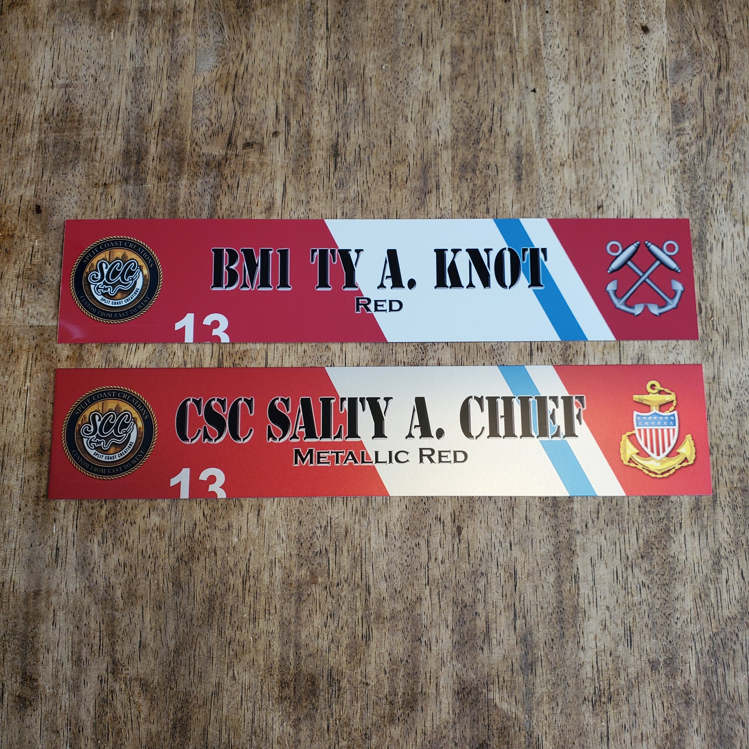 Custom Name Plate