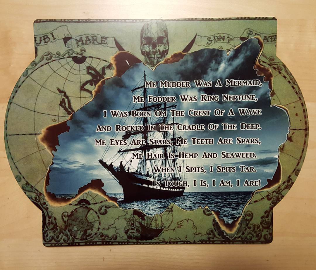 I Is, I Am, I Are Plaque