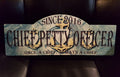 USCG Chief Petty Officer Sign