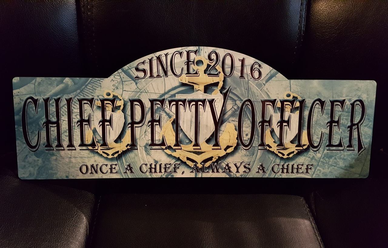 USCG Chief Petty Officer Sign