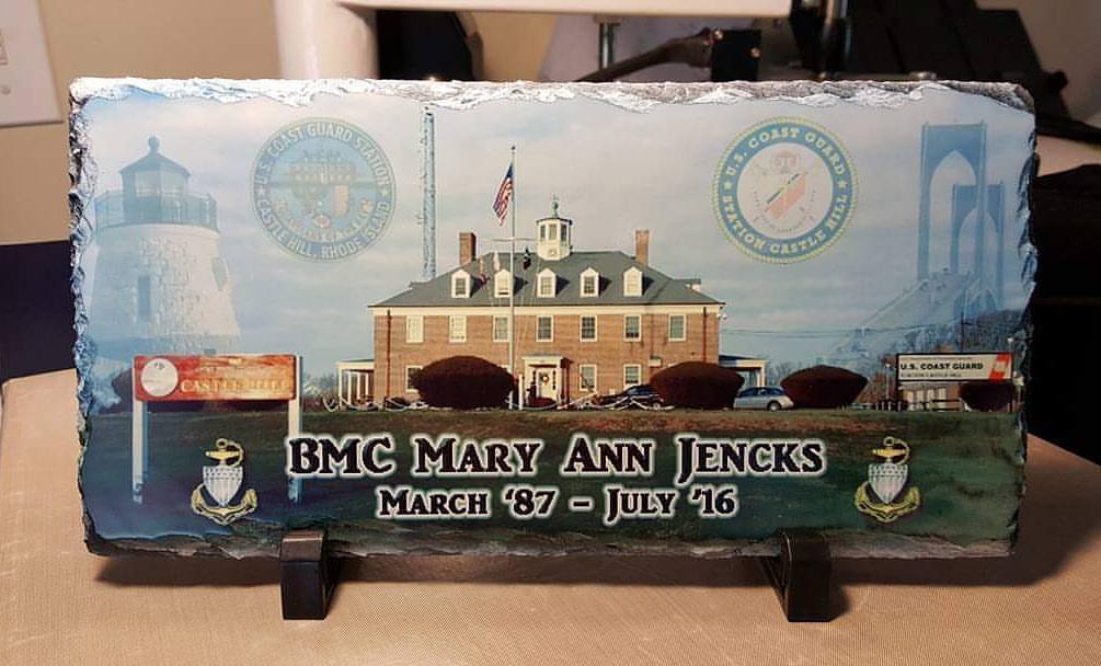 Custom Slate Stone Plaque