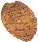 3D USN Security Forces MA Badge