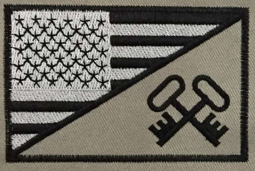 USCG American Flag Patches