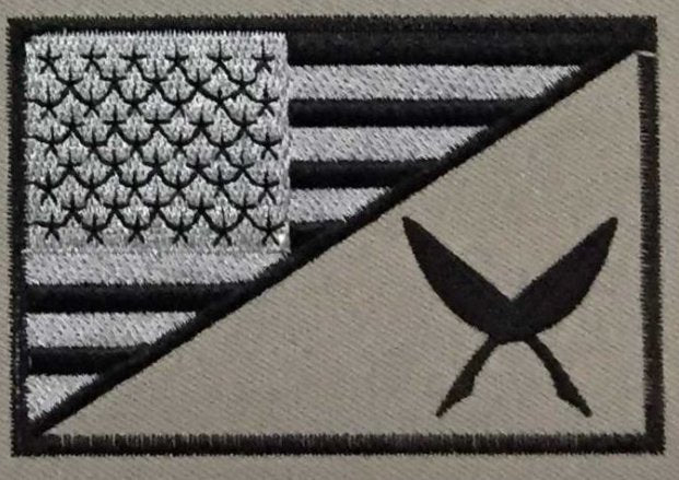 USCG American Flag Patches