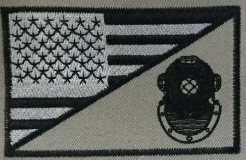 USCG American Flag Patches