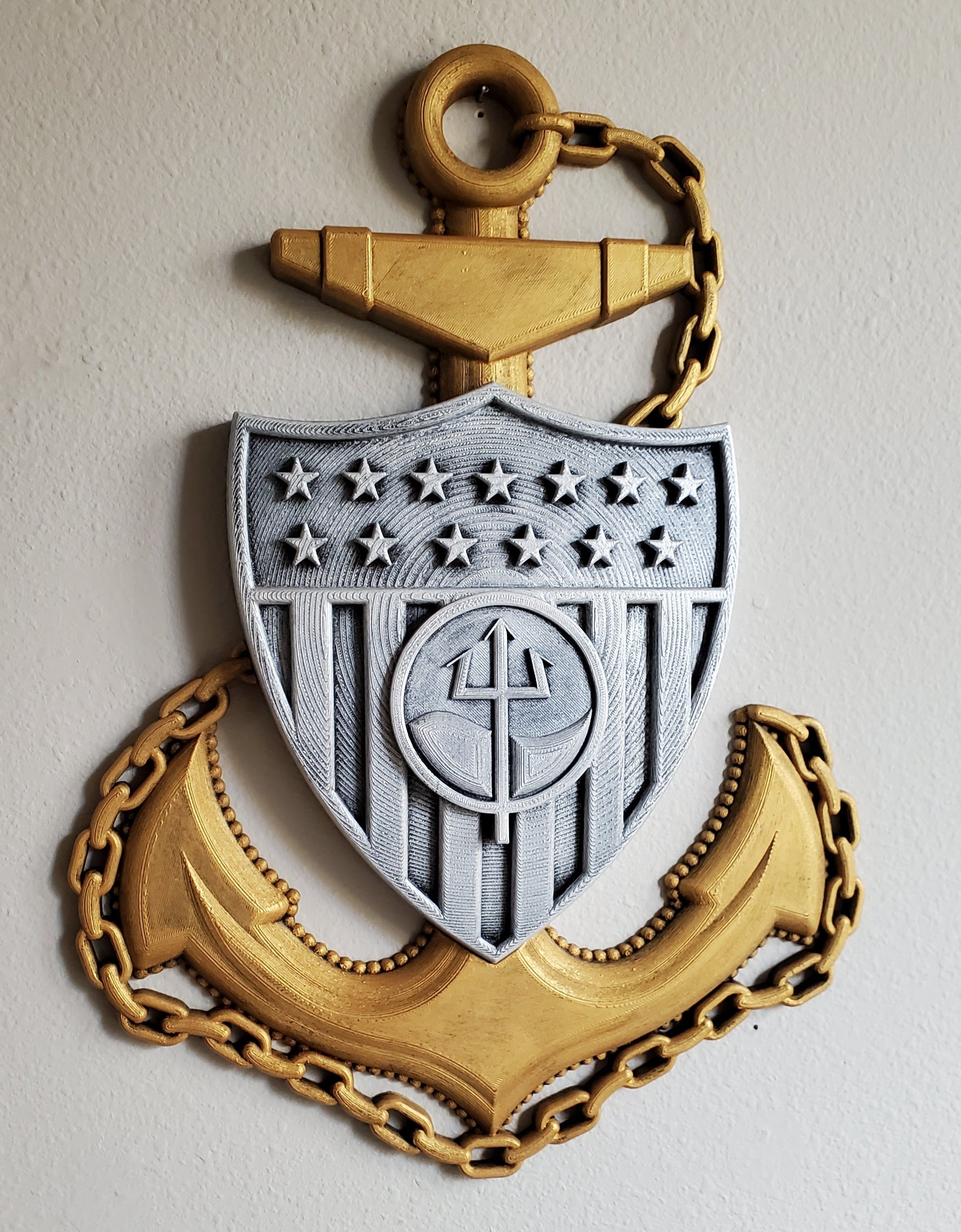 3D USCG Chief Anchor Mashup