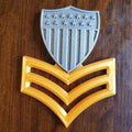 3D USCG Petty Officer First Class E6 Device