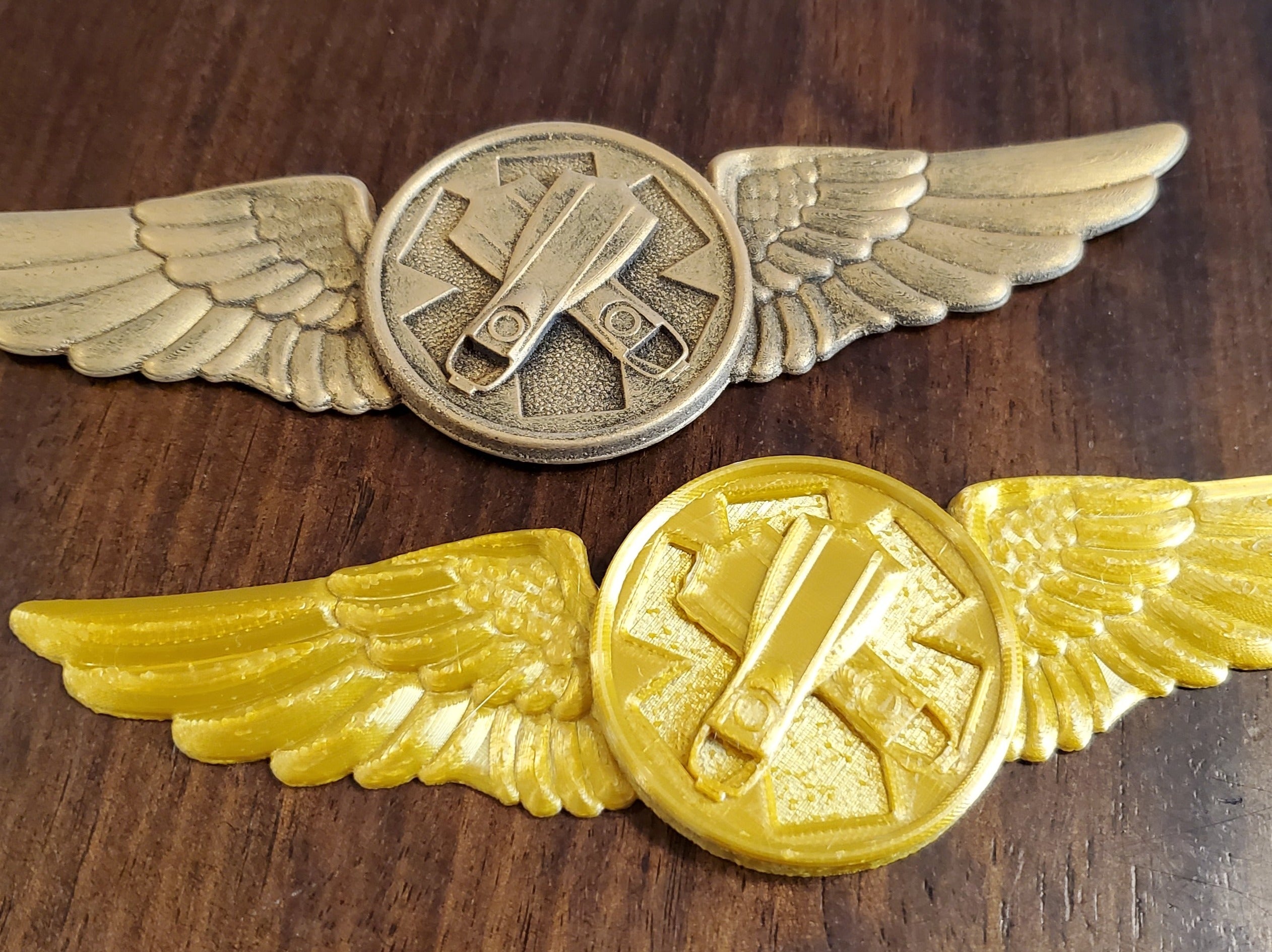 3D USCG Rescue Swimmer Wings