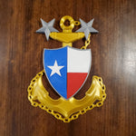 3D USCG Master Chief MCPO Anchor Texas Edition
