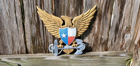 3D USCG Officer Eagle Texas Edition