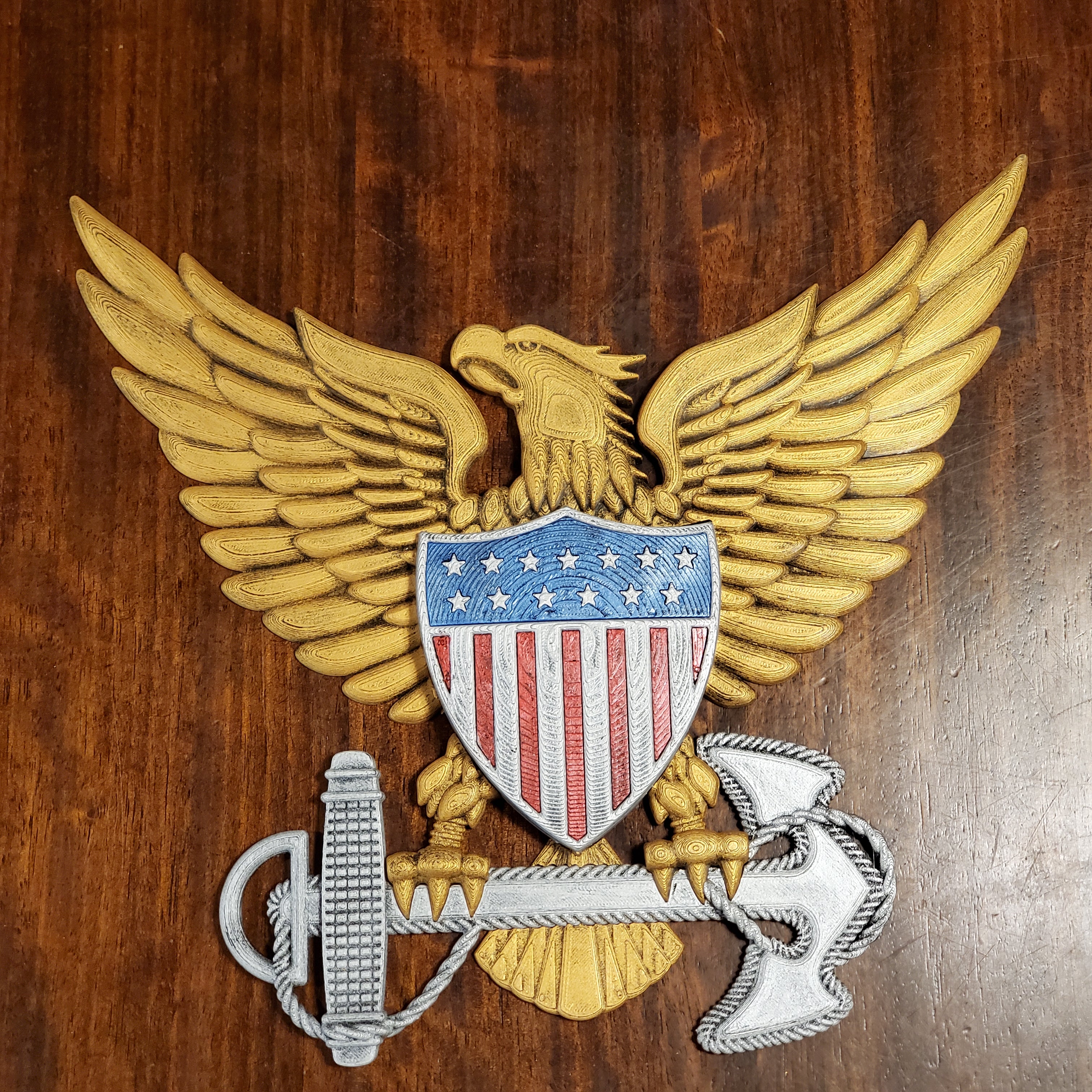 3D USCG Officer Eagle America Edition