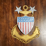 3D USCG Master Chief MCPO Anchor America Edition