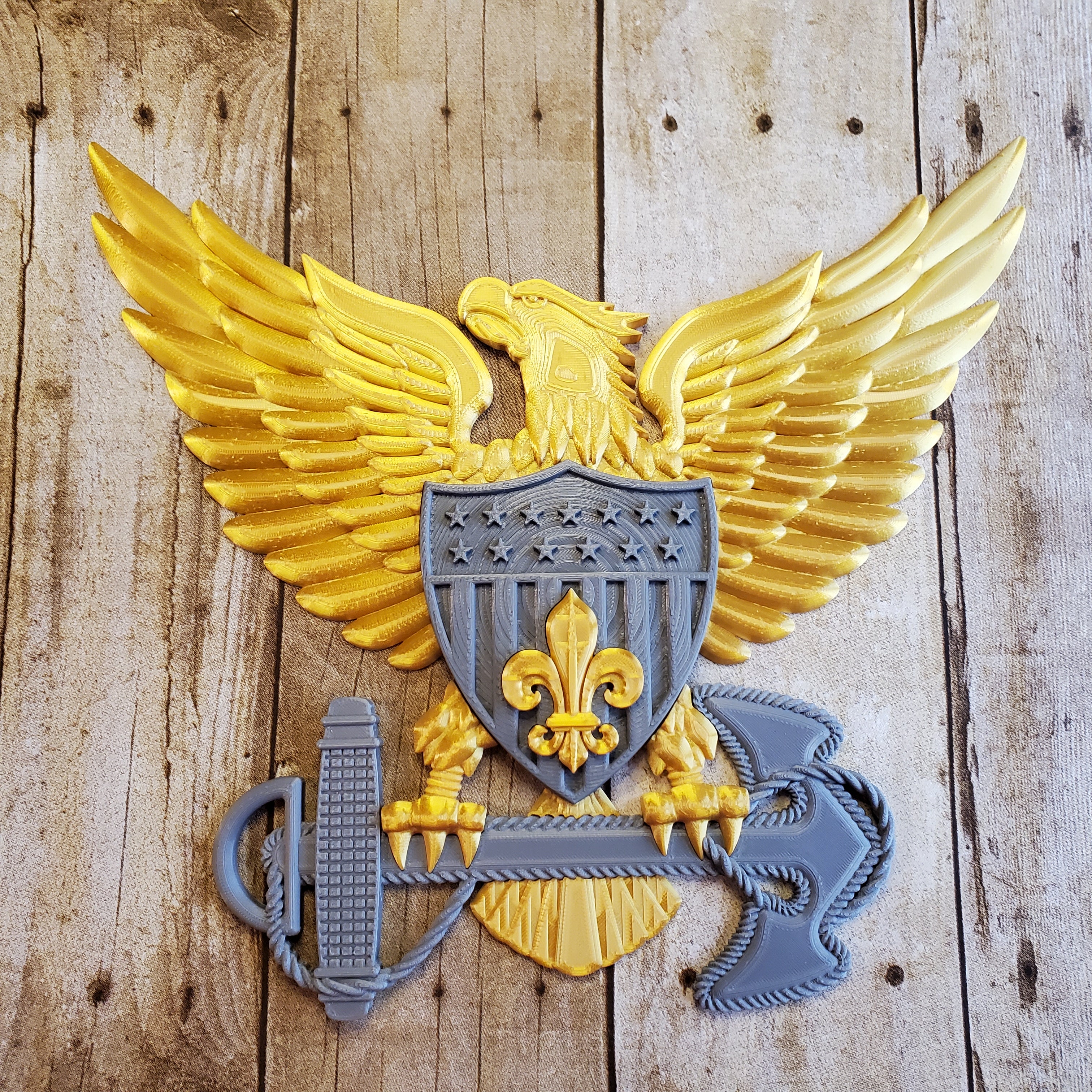 3D USCG Officer Eagle New Orleans Edition