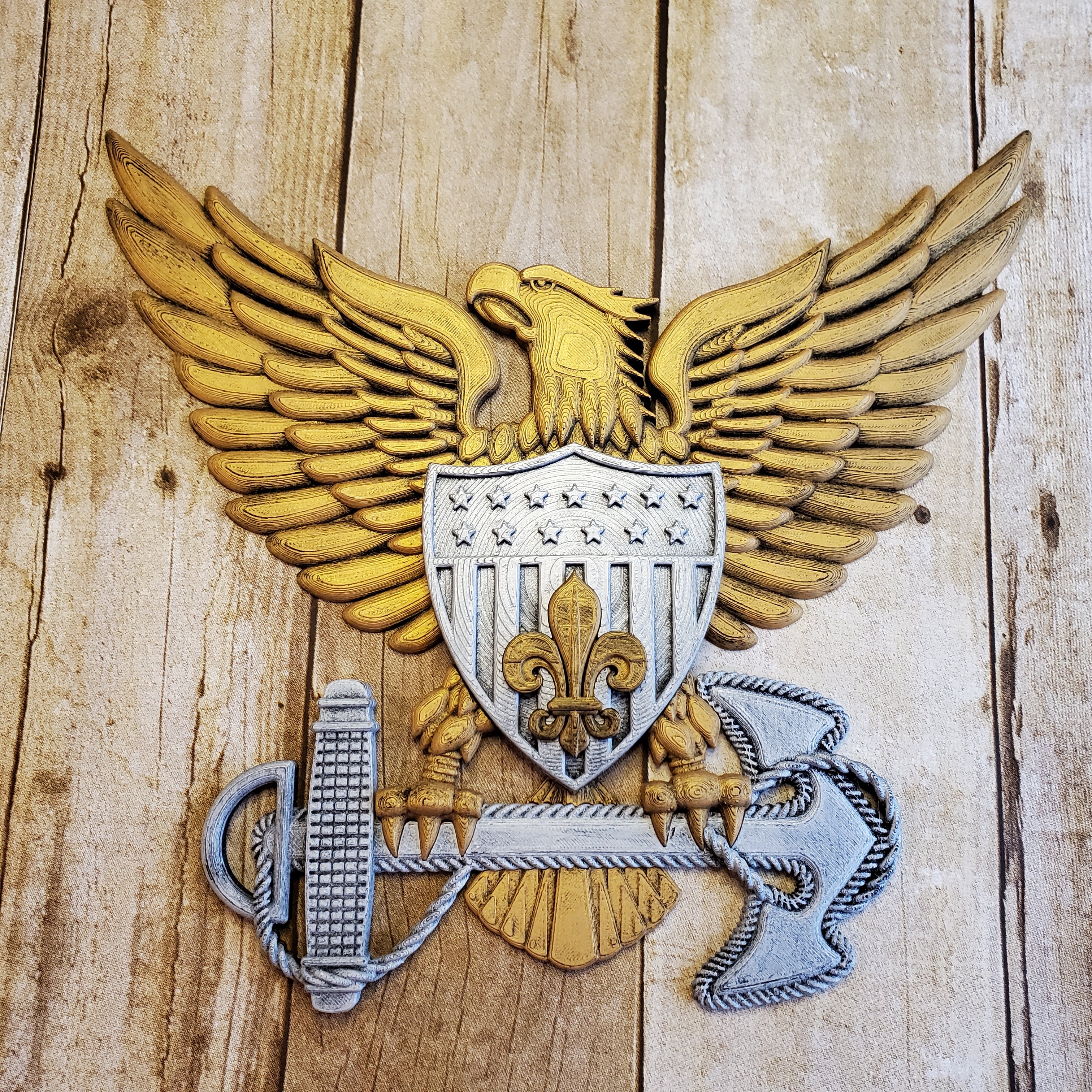 3D USCG Officer Eagle New Orleans Edition
