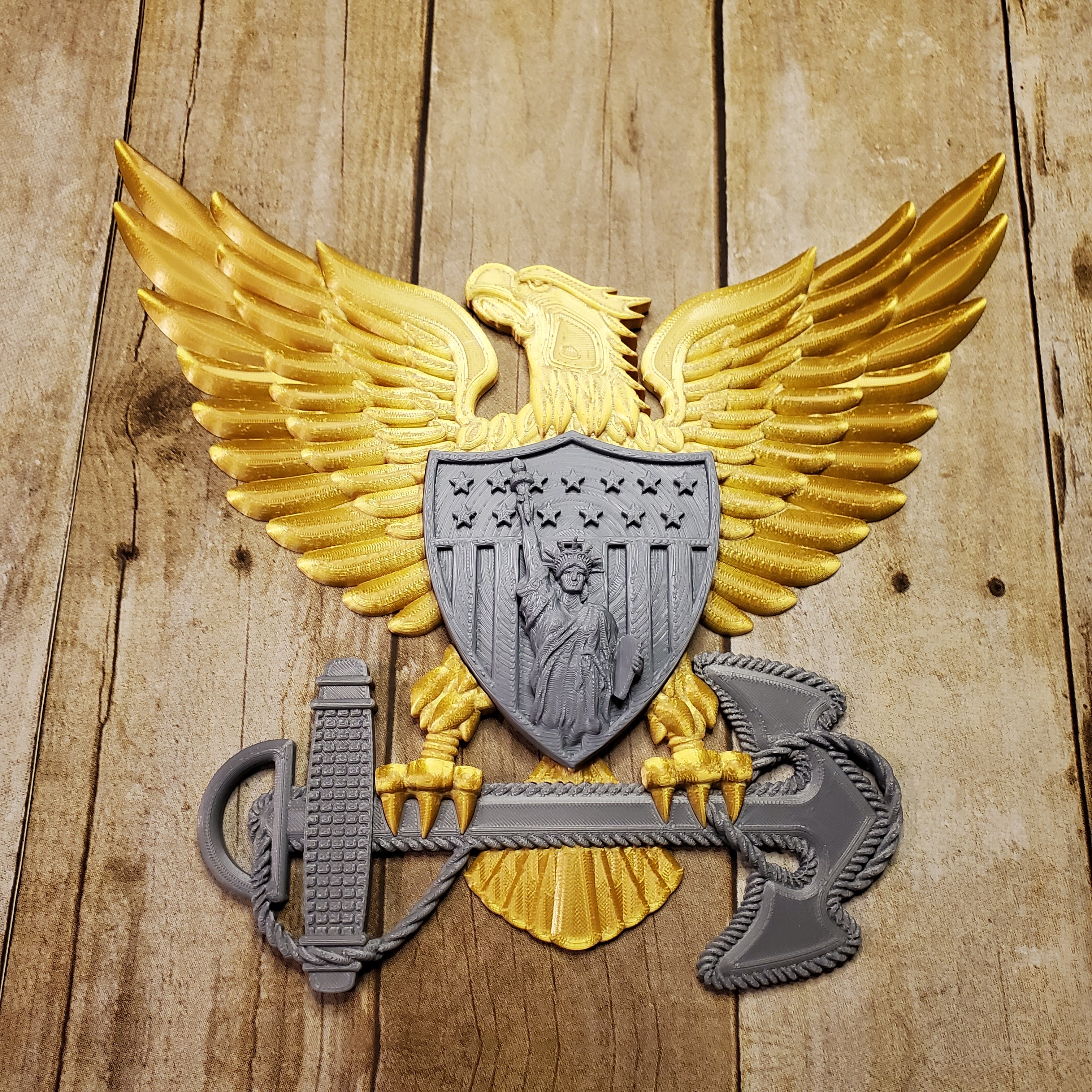 3D USCG Officer Eagle New York Edition