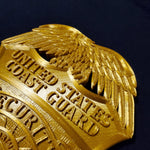 3D USCG CGPD Police Department Badge