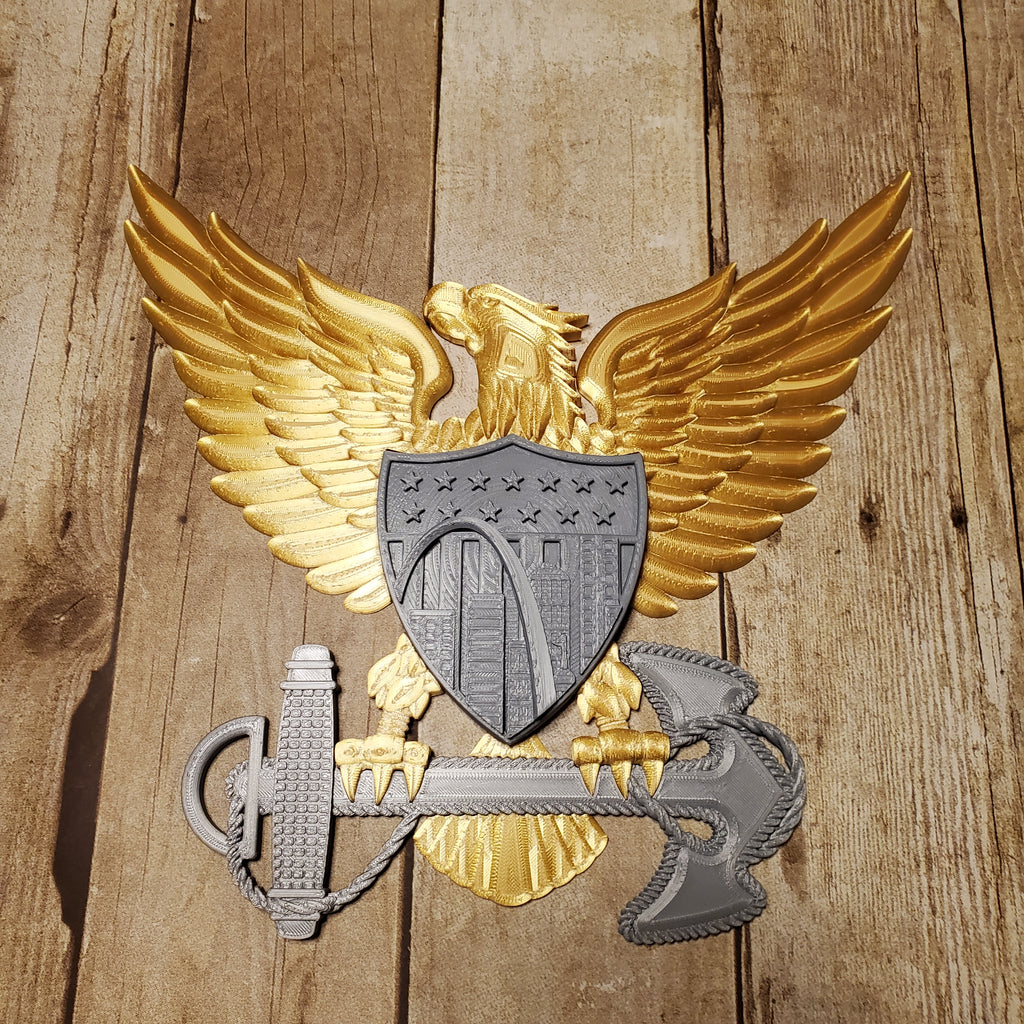 3D USCG Officer Eagle St. Louis Edition