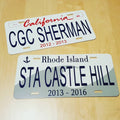 Custom Unit License Plate