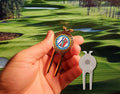 Golf Divot Tool w/ Custom Ball Marker