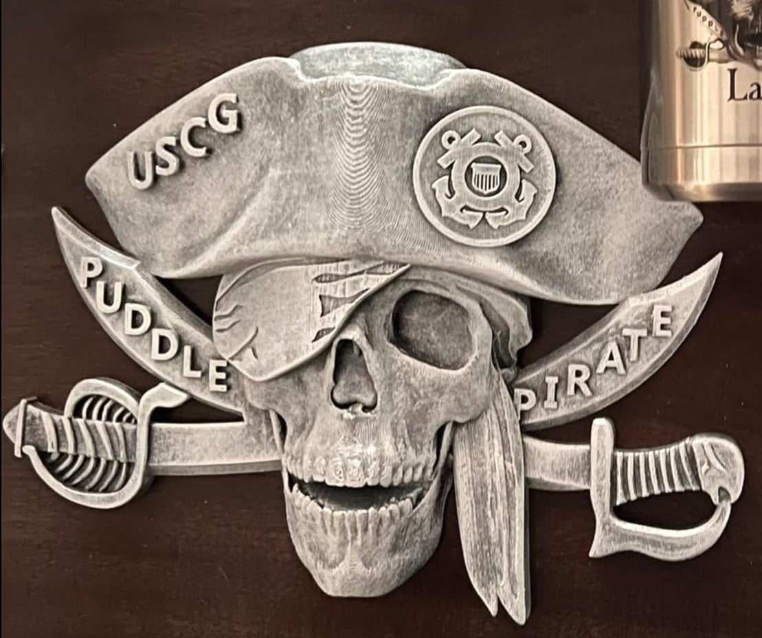 3D CGL Puddle Pirate Head