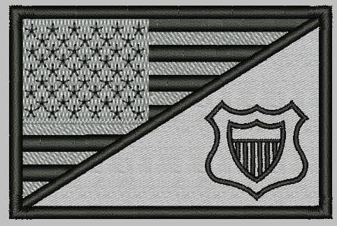USCG American Flag Patches