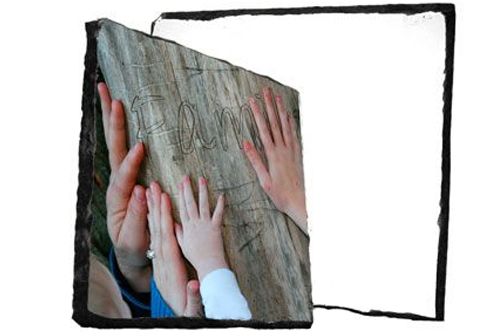 Custom Slate Stone Plaque