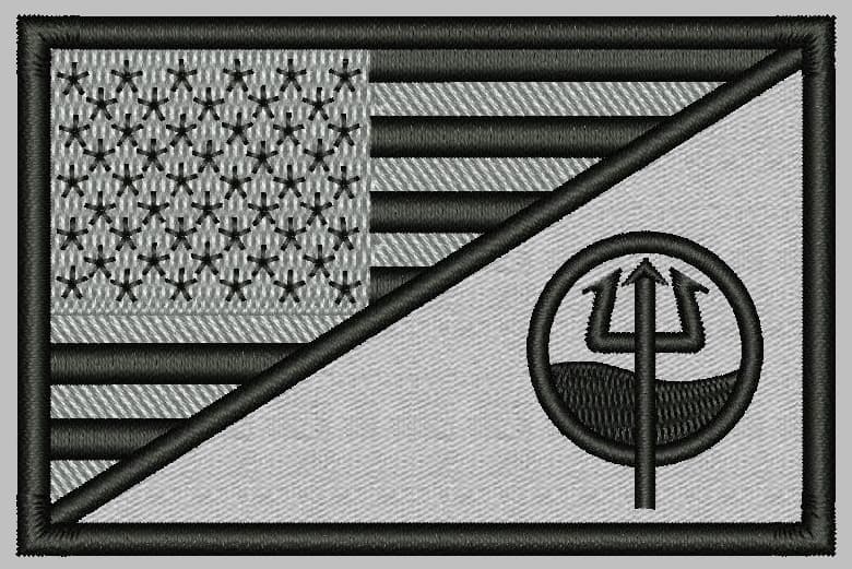 USCG American Flag Patches