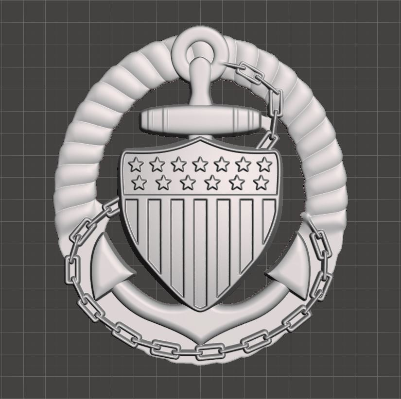 3D USCG Officer In Charge (OIC) Afloat