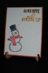 Handmade Warm Wishes Christmas Cards ~ Set of 8, 16 or 25 Completed Cards