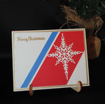 Handmade Coast Guard Christmas Cards ~ Set of 8 Completed Cards