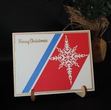 Handmade Coast Guard Christmas Cards ~ Set of 8 Completed Cards