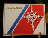Handmade Coast Guard Christmas Cards ~ Set of 8 Completed Cards
