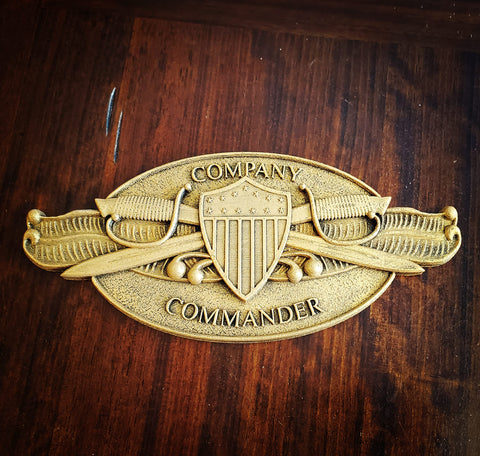 3D USCG Company Commander Badge