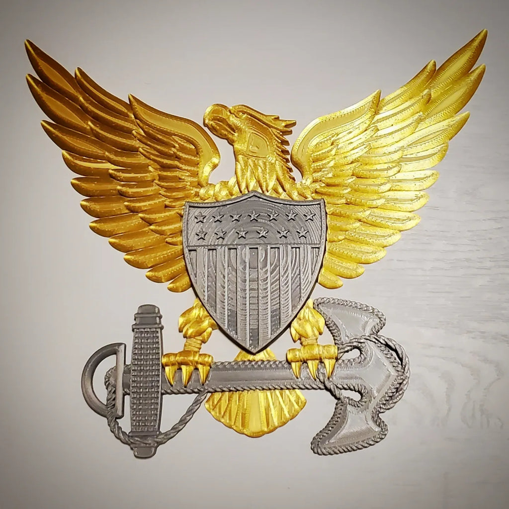 3D USCG Officer Eagle