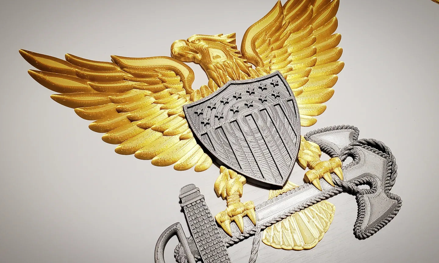 3D USCG Officer Eagle