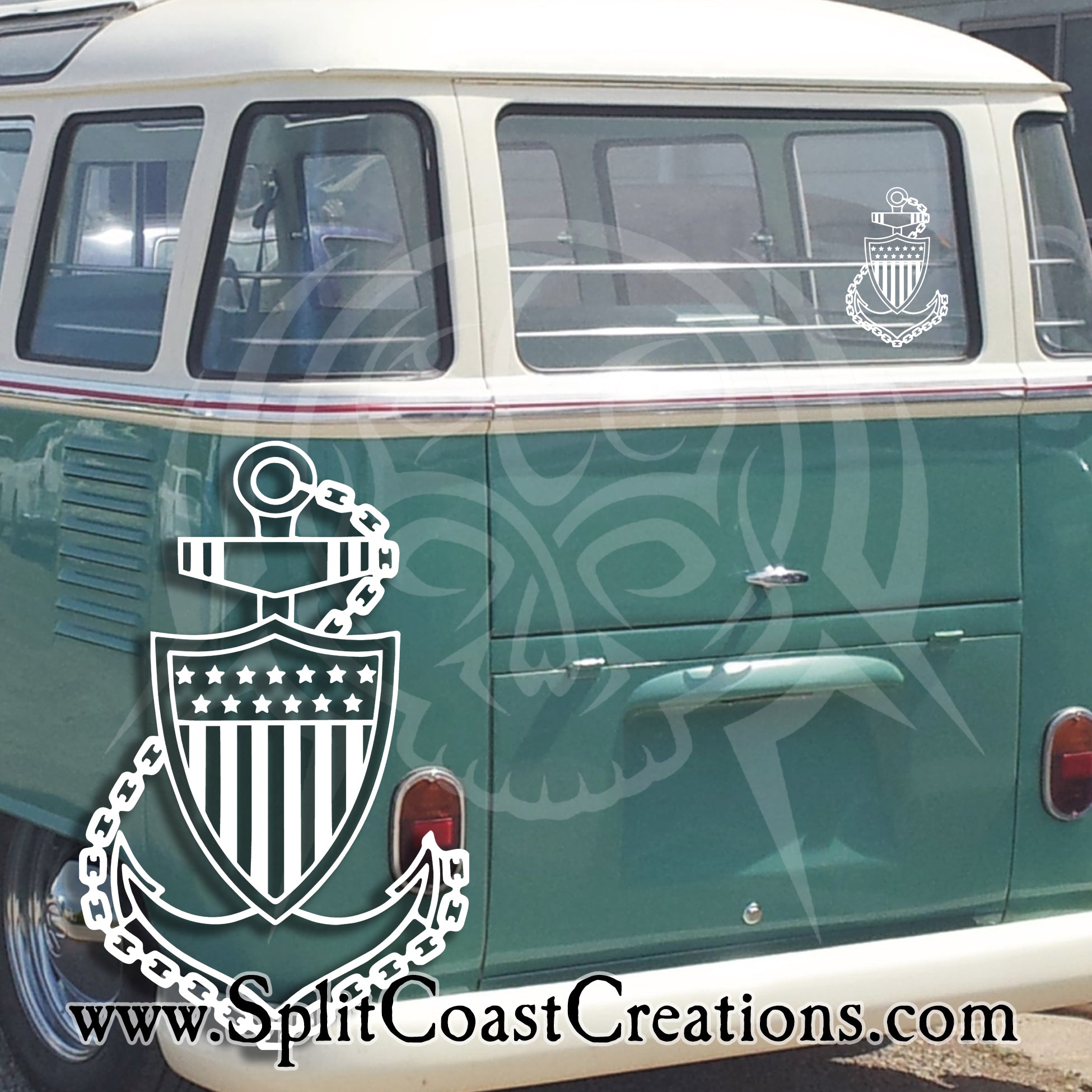 Decal - USCG Chief Anchor
