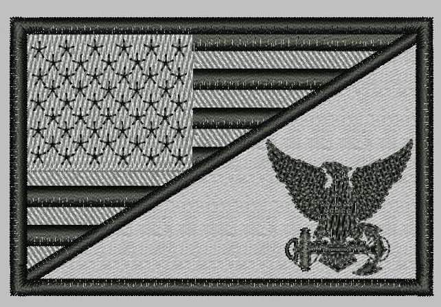 USCG American Flag Patches