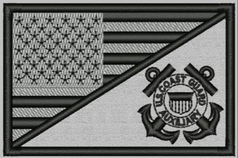 USCG American Flag Patches