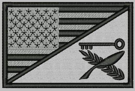 USCG American Flag Patches