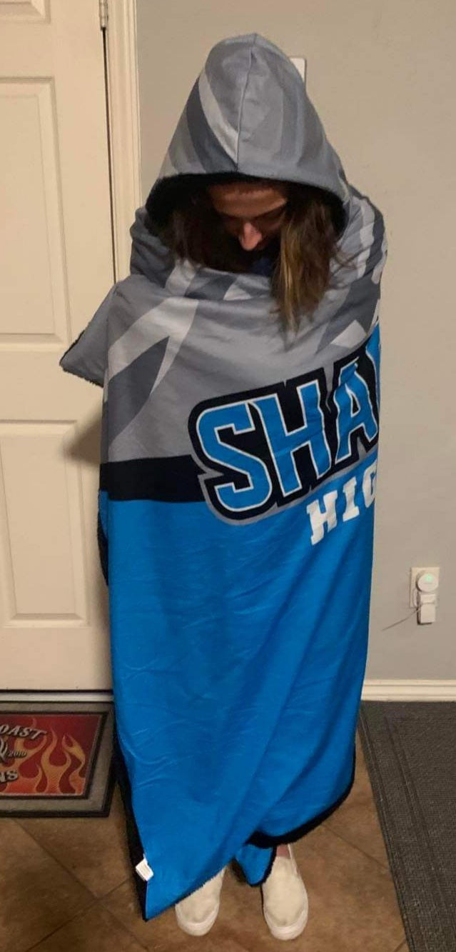 SCHS Hooded Blanket